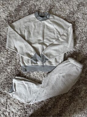 Grey Les Tien Sweatset Small - LIKE NEW